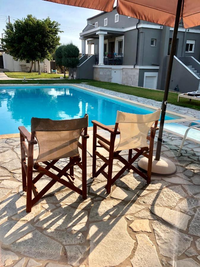 Posidhonía Sunlit Pool Houseヴィラ エクステリア 写真